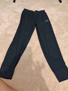 adidas Black Kids Jogger Sweatpants with Reflective Logo